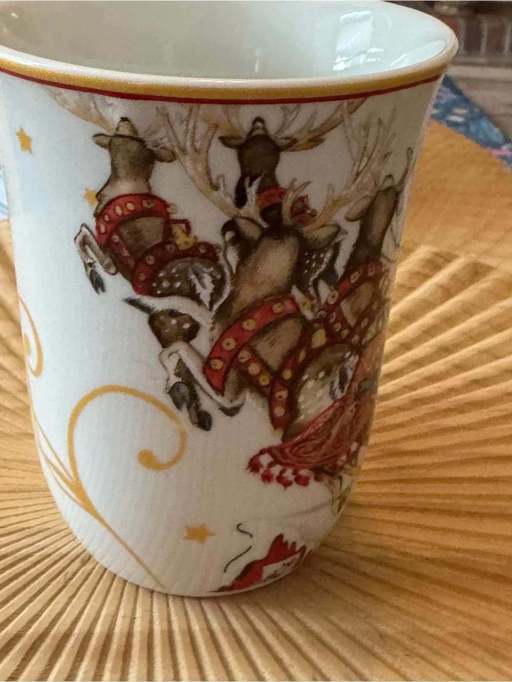 Williams Sonoma Twas the Night Before Christmas Mug Cup
